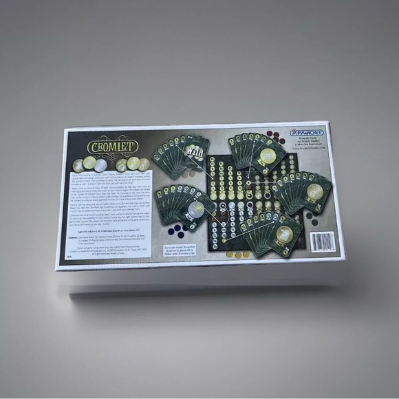 2007 Cromlet Board Card Game "Claim Your Fortune Ancient Coins" by Pywacket. New - Picture 2 of 6